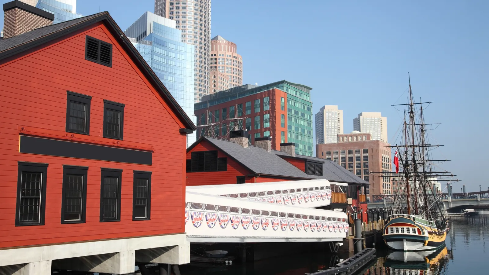 A live journey broadcast from Boston Harbour