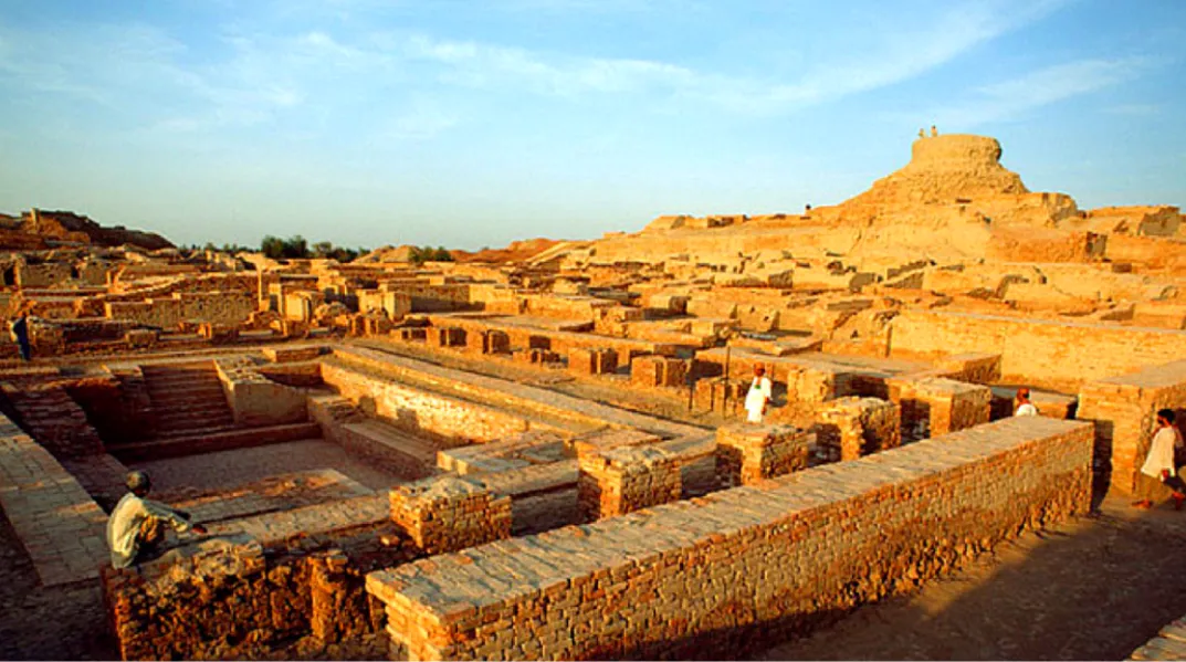The ancient ruins of Dholavira, Gujarat, India