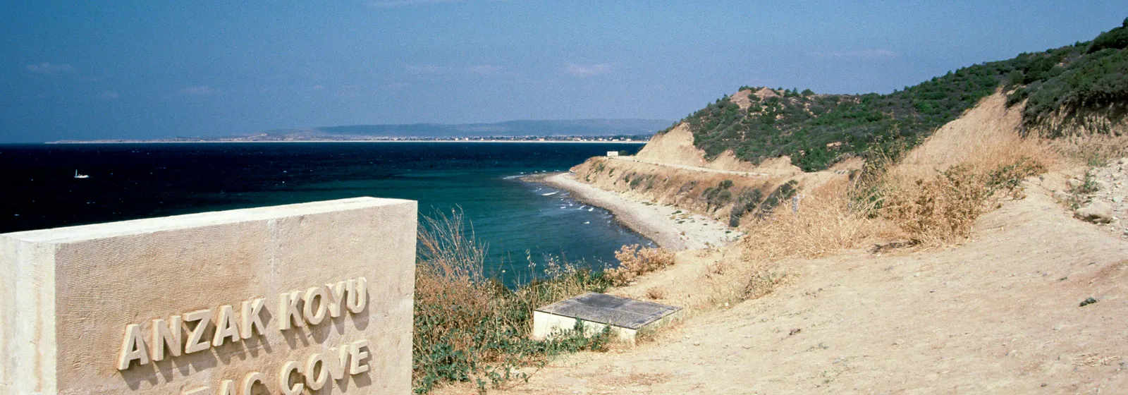 ANZAC Cove at Gallipoli, Turkey