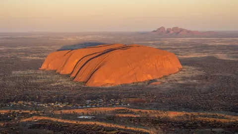 Uluru at sunset, Northern Territory, Australia