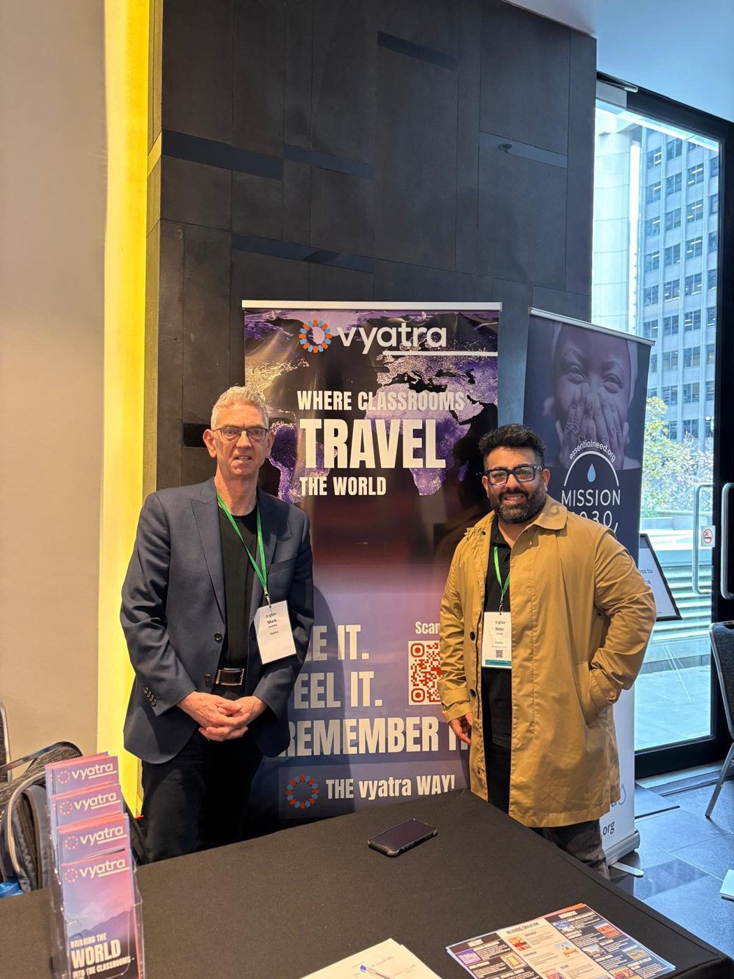 At the Vyatra stand at the GTAV Annual Conference